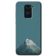 Xiaomi Redmi Note 9 Alone Mountain Baskılı Uyumlu Silikon Kılıf