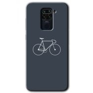 Xiaomi Redmi Note 9 Bike Baskılı Uyumlu Silikon Kılıf