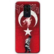 Xiaomi Redmi Note 9 Bozkurt Atam Baskılı Uyumlu Silikon Kılıf