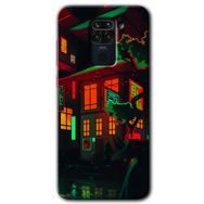 Xiaomi Redmi Note 9 China Street Baskılı Uyumlu Silikon Kılıf