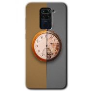 Xiaomi Redmi Note 9 Clocks Artwork Baskılı Uyumlu Silikon Kılıf