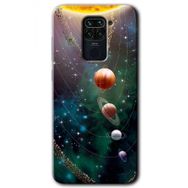 Xiaomi Redmi Note 9 Cosmos Baskılı Uyumlu Silikon Kılıf