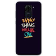 Xiaomi Redmi Note 9 Everything Baskılı Uyumlu Silikon Kılıf