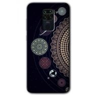 Xiaomi Redmi Note 9 Gezegen Döngüsü Baskılı Uyumlu Silikon Kılıf