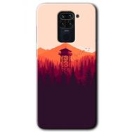 Xiaomi Redmi Note 9 Gözlem Kulesi Baskılı Uyumlu Silikon Kılıf