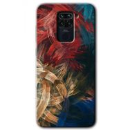 Xiaomi Redmi Note 9 Karma Boyalar Baskılı Uyumlu Silikon Kılıf