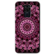 Xiaomi Redmi Note 9 Mandala Patterns Kaleidoscope Baskılı Uyumlu Silikon Kılıf