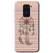 Xiaomi Redmi Note 9 Mandala Retro Baskılı Uyumlu Silikon Kılıf