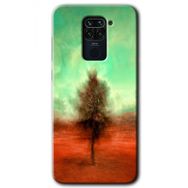 Xiaomi Redmi Note 9 Outlines Paint Baskılı Uyumlu Silikon Kılıf