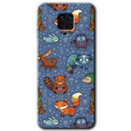 Xiaomi Redmi Note 9 Pro Animals Funny Baskılı Uyumlu Silikon Kılıf