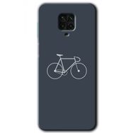 Xiaomi Redmi Note 9 Pro Bike Baskılı Uyumlu Silikon Kılıf