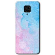 Xiaomi Redmi Note 9 Pro Blue Art Baskılı Uyumlu Silikon Kılıf