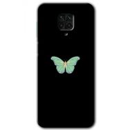 Xiaomi Redmi Note 9 Pro Butterfly Tree Baskılı Uyumlu Silikon Kılıf