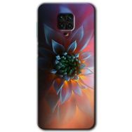 Xiaomi Redmi Note 9 Pro Çiçek Motif Baskılı Uyumlu Silikon Kılıf