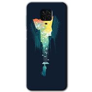 Xiaomi Redmi Note 9 Pro City Bird Sky Baskılı Uyumlu Silikon Kılıf