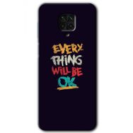 Xiaomi Redmi Note 9 Pro Everything Baskılı Uyumlu Silikon Kılıf