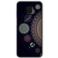 Xiaomi Redmi Note 9 Pro Gezegen Döngüsü Baskılı Uyumlu Silikon Kılıf