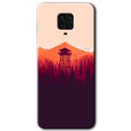 Xiaomi Redmi Note 9 Pro Gözlem Kulesi Baskılı Uyumlu Silikon Kılıf