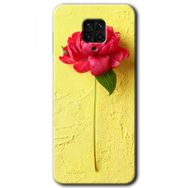 Xiaomi Redmi Note 9 Pro Kırmızı Gül Baskılı Uyumlu Silikon Kılıf