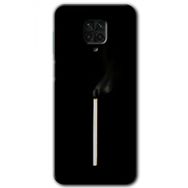 Xiaomi Redmi Note 9 Pro Sönmüş Kibrit Baskılı Uyumlu Silikon Kılıf