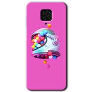 Xiaomi Redmi Note 9 Pro Uzay Başlığı Baskılı Uyumlu Silikon Kılıf