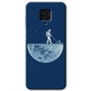 Xiaomi Redmi Note 9 Pro Uzay İşçisi Baskılı Uyumlu Silikon Kılıf