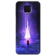 Xiaomi Redmi Note 9 Pro Wanderer Silhouette Baskılı Uyumlu Silikon Kılıf