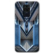 Xiaomi Redmi Note 9 Retro Building Baskılı Uyumlu Silikon Kılıf