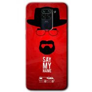 Xiaomi Redmi Note 9 Say My Name Baskılı Uyumlu Silikon Kılıf