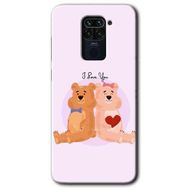 Xiaomi Redmi Note 9 Sevgili Ayıcık Baskılı Uyumlu Silikon Kılıf
