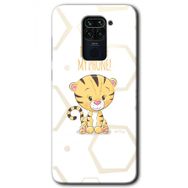 Xiaomi Redmi Note 9 Sevimli Kedi 1 Baskılı Uyumlu Silikon Kılıf