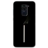 Xiaomi Redmi Note 9 Sönmüş Kibrit Baskılı Uyumlu Silikon Kılıf