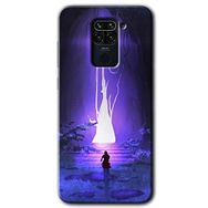 Xiaomi Redmi Note 9 Wanderer Silhouette Baskılı Uyumlu Silikon Kılıf
