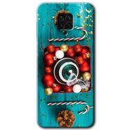 Xiaomi Redmi Note 9S Christmas Baskılı Uyumlu Silikon Kılıf