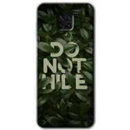 Xiaomi Redmi Note 9S Do Not Hide Baskılı Uyumlu Silikon Kılıf