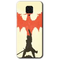 Xiaomi Redmi Note 9S Dragon Hunter 1 Baskılı Uyumlu Silikon Kılıf