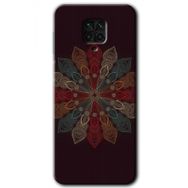 Xiaomi Redmi Note 9S Mandala Flower Wal Baskılı Uyumlu Silikon Kılıf