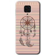 Xiaomi Redmi Note 9S Mandala Retro Baskılı Uyumlu Silikon Kılıf