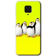 Xiaomi Redmi Note 9S Penguenler Baskılı Uyumlu Silikon Kılıf