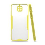 Xiaomi Redmi Note 9s Platin Silikon - Sarı Kılıf