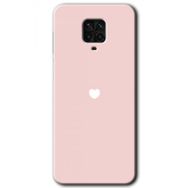 Xiaomi Redmi Note 9S Sade Kalp Baskılı Uyumlu Silikon Kılıf