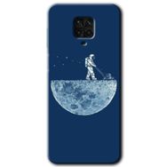 Xiaomi Redmi Note 9S Uzay İşçisi Baskılı Uyumlu Silikon Kılıf