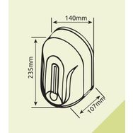 Xinda ZYQ110 Sensörlü 1100 ml Sıvı Sabunluk