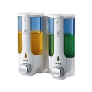 Xinda ZYQ138SB 2'li Beyaz 380 ml Sıvı Sabun ve Şampuan Dispenseri