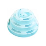 Xinh Mavi 5 Seviye Disk Kulesi Kedi Zeka Eğitici Oyuncak