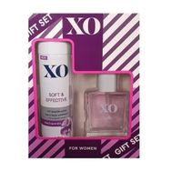 Xo 50 ml Gaia Women Kadın EDT Parfüm Seti+150 ml Soft Effective Deodorant
