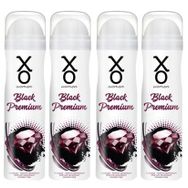 Xo Black Premium 4x150 ml Kadın Deodorant