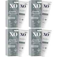 Xo Care Effective Parfümlü 4x75 ml Unisex Krem Deodorant
