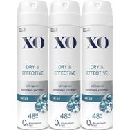 Xo Dry Effective 3x150 ml Women Deodorant
