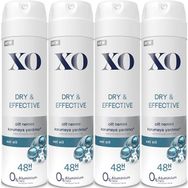 Xo Dry Effective 4x150 ml Women Deodorant